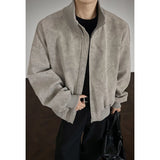 Riolio  Jacket Men Autumn New Arrival Short Loose Tie Dye Jacket Stand Collar Casual Streetwear Outerwear Bomber