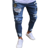 Riolio Jeans Men Pants Wash Solid Color Multi Pockets Denim Mid Waist Cargo Jeans Plus Size Fahsion Casual Trousers Male Daily Wear