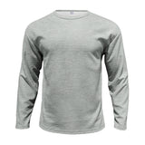 Riolio Spring And Autumn Korean Style Sweater Men's Casual Loose Plus Size men's Clothing Waffle Fabric Crew-neck Long-sleeved Pullover