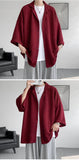 Riolio Ice Silk Shirt Men's High Quality Summer Fashion Brand ins 5-sleeve shirt loose casual masculina camisas hombre