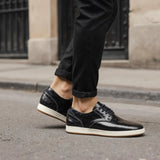 Riolio  Fashionable Comfortable Men's Sneakers New Style Leather Shoes Men Casual Shoes