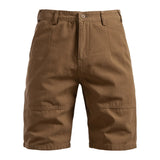 Riolio  New Chic Men Summer Slim British Shorts Light Luxury Stylish Popular Clothes Leisure All-match Straight Cargos Half-pants S-2XL