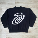 Riolio  Fashion Cool Knitwear Soft Casual Round Neck Sweater Top For Men And Women Utumn Winter Pullover Knitted Tops Clothing