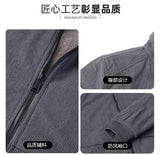 Riolio Men's Classic Winter Jacket Coat Fleece Lined Windproof Outerwear male Casual Sherpa Lined Corduroy Jacket Winter Coat