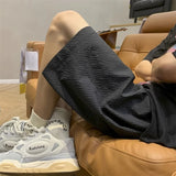 Riolio  American Style Loose Fit Men's Shorts Spring Summer Thin Lightweight Trendy Design Oversize 5 Inch Inseam Plus Size Up to 150kg
