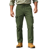 Riolio  Cross-border spring and autumn retro loose outdoor commuting men's tooling sports trousers