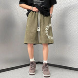 Riolio  Summer Men and Women Street Trend Personalized Letter Printed Basketball American Sports Pants Loose Hip Hop Casual Shorts y2k