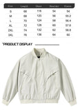 Riolio  Spring Autumn Mens Bomber Jackets Fashion Man Zip Streetwear Hip Hop Baseball Uniform Coats Men Loose Windbreaker Work Jackets