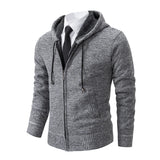 Riolio New fashion men's knitted sweater cardigan Joker comfortable warm casual coat