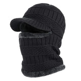 Riolio Winter Hat for Men Skullies Beanies Hats Winter Beanies for Men Women Wool Scarf Cap Balaclava Mask Bonnet Knitted Hat for Women