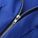 Men's Overalls Casual Streetwear Pocket Solid Color Short Sleeve+Trousers Jumpsuit Fashion Leisure Basic Work Pants