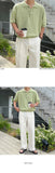 Riolio New Summer Simple Retro Men Polo Shirt Leisure Vintage High Quality Knit T-shirt Casual Korean Style Loose Breathable Tops M-2XL