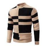 Riolio 5 Styles Autumn and Winter New Men's Warm Sweater Knitted with Sheep Fleece Sweaters Fashion Pullover