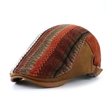 Riolio Adjustable Newsboy Hats for Men Flat Cap Male Irish Cabbie Gatsby Tweed Ivy Berets