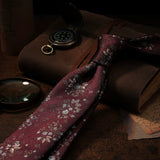 Riolio  New Year Horse Neckties Adult Animal Flower Red Neck Ties Luxury Casual Polyester 8cm Tie Wedding Suit Accessories