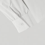 Riolio  Mens Shirt Flowing Collar Dropped Shoulder Casual Shirt Autumn Streetwear Fashion Youth Campus Long-Sleeve Top Men'S Clothing