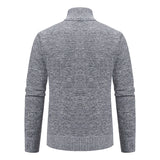 Riolio New fashion men's knitted sweater cardigan Joker comfortable warm casual coat
