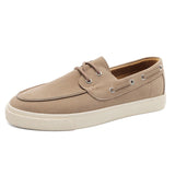 Riolio  Men Casual Shoes Fashion Men Shoes Handmade Suede Genuine Leather Mens Loafers Moccasins Slip On Men's Flats Male Driving Shoes