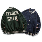 Riolio  Vintage Varsity Jacket Men Embroidered Bomber Jacket Women Youth Campus Spring Autumn Baseball Jackets Men Clothes