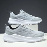 Riolio  Men's Shoes Oversized Ultra Light Technology Mesh Running Shoes Functional Sports Shoes Travel Shoes Breathable and Shock-absorb