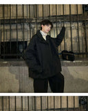 Riolio Winter high street Korean style men and women trendy design thick jacket for couples loose fitting Harajuku retro casual top y2k