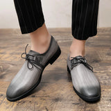 Riolio  Fashion Men Shoes Mixed Colors Dress Shoes Pink Wedding Shoe Autumn Plus Size 48 Causal Male Shoe Zapatos Hombre