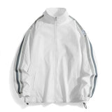 Riolio  Jackets Male Windbreaker Casual Coats Men's Blazers Men's Clothing Autumn Outerwear Fashion Zipper Menswear Camping Streetwear