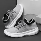 Riolio  Feizhi Mesh Men's Casual Socks Shoes Made of Elastic Fabric Spring Summer Color-matched Fashionable Large-sized Sports Shoes