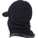 Riolio Winter Hat for Men Skullies Beanies Hats Winter Beanies for Men Women Wool Scarf Cap Balaclava Mask Bonnet Knitted Hat for Women