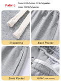 Riolio Spring Autumn Men Sweatpants Korean Fashion Sportswear Drawstring Wide Leg Straight Track Pants Cotton Casual Loose Trousers