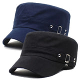 2pcs Unisex Flat-brim Sun Hats Men and Women for Outdoor Sports, Travel, and Casual Wear