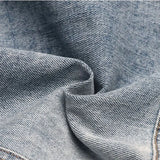 Riolio  Summer Men High Street Loose Straight Leg Denim Shorts Male American Vintage Jeans Casual Versatile Nostalgic Blue Pants