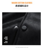 Riolio Bomber Wool Coat Premium Varsity Leather Wool Jacket High Street Jacket Men's Varsity Baseball College Leather Sleeves
