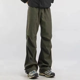 Riolio  New Loose Casual Pants for Men Korean Style Trendy Versatile Summer Thin Falling Wide-leg Floor-length Trousers