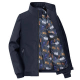 Riolio Plus Size 8XL Spring Autumn Men Business Jackets Solid Mens Thin Jackets Coats Casual Men's Outerwear Male Coat Bomber Jacket