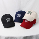 Riolio Letter Embroidered Baseball Cap Women Men Spring Summer Curved Brim Snapback Hats Unisex Outdoor Sports Hip Hop Dad Hat Gorras
