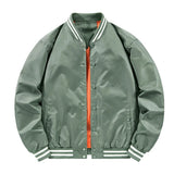 Riolio  Spring Autumn Men's Bomber Jacket Fashion Men Streetwear MA-1 Pilot Coats Man Sports Baseball Uniform Jacket Clothing