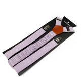 Riolio  Floral Cotton 2 Sizes Suspenders Parent Child Sets Men Women Kids Braces Adjustable Straps Male Pants Shirt Skirt Accessory Gift
