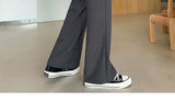 Riolio  New Japanese Retro Male Suit Pants Light Luxury Straight Draped Button-down Business Casual Pants Premium Slim Elegant Trousers