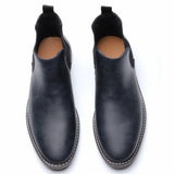 Riolio 40-46 Ankle boots brand comfortable fashion boots leather