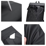 Riolio  Fashion Minimalism Designer Waterproof Backpack Men's Large Capacity Business Commuter Backpack Urban Travel and University Bag
