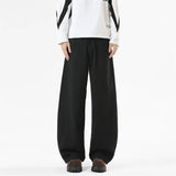 Riolio  Pink Straight Leg Denim Pants Unisex Gender Neutral Jeans Urban Street Style Fashion Trendy Casual Wear Comfortable 2025 New