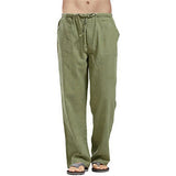Riolio  Oversized Harajuku Trousers Men Loose Cotton Linen Pants Gym Sweatpants Men Training Jogger Pants Casual Sport Pants Man Clothes