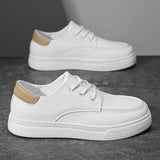 Riolio  New Spring and Autumn Men's Board Shoes Trendy Men's Sports Shoes White Shoes Student Casual Single Shoes
