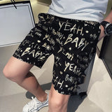 Riolio  Summer Men's Silky Shorts Casual Loose 5-Inch Trendy Thin Beach Shorts for Outdoor Wear Premium Quality
