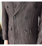 Riolio  Business Men's Clothing  groom suit Wedding suit men 3 Piece jacket vest pants new High-end business suit set dress