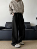 Riolio Spring NEW Loose Casual pants man Solid baggy trousers Unisex Wide leg pants Fashion trend youth skateboard pants male