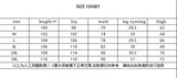 Riolio Men Loose Straight Leg Extra Long Floor Sweeping Jeans Unique Printed Design New Autumn Fashion Trendy Casual Streetwear