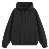 Riolio  Autumn Men's Pullover Hoodies Fashion Mens Long Sleeve Solid Color Hooded Coats Mens Sports Breathable Sweatshirts Clothing 4XL