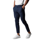 Riolio  Men Elastic Gym Sweatpants Slim Fit Casual Pants Man Breathable Cotton Jogging Trousers Joggers Running Pants Man Clothes
